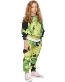 Wildkind Kids Green & Black Tie-Dye Marius Sweatshirt