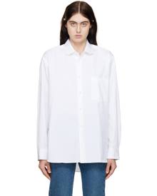 Comme des Garçons Shirt White Button-Down Shirt