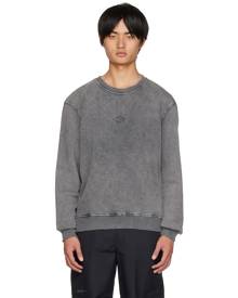 Han Kjobenhavn Gray Distressed Sweatshirt