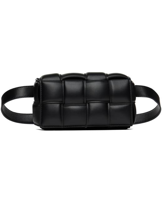 Marc Jacobs Black Leather Hip Shot Belt Bag at FORZIERI