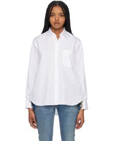 Comme des Garçons Shirt White Patch Pocket Shirt