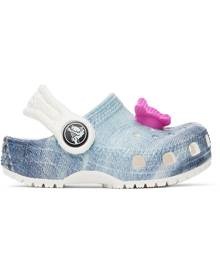Crocs Baby Blue Classic Denim Clogs