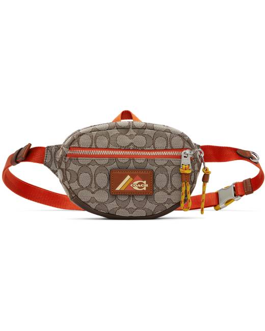 Cartable mini sierra leather handbag Coach Multicolour in Leather