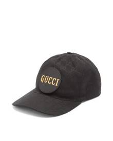 Gucci - GG-jacquard Cotton-canvas Baseball Cap - Mens - Black