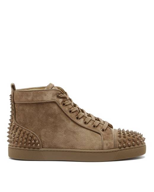 Christian Louboutin Louis Allover Spikes High Top Sneaker (Men)