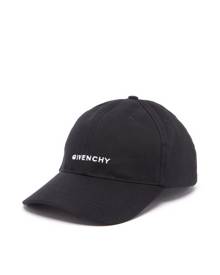 Givenchy - Logo-embroidered Cotton-twill Baseball Cap - Mens - Black