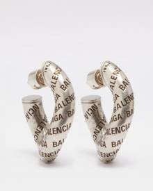 Balenciaga Women's Hoop Earrings - Jewellery | Stylicy