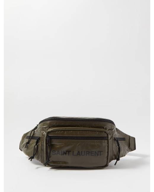 Saint Laurent Synthetic City Belt Bag in Black for Men Mens Bags Belt Bags waist bags and bumbags 