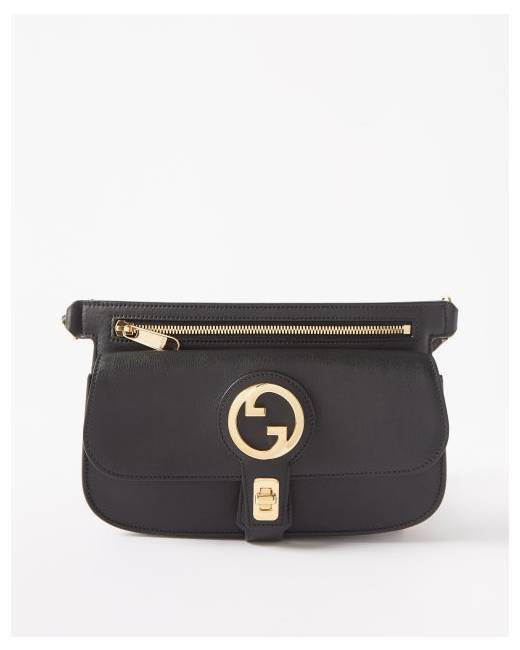 Gucci Jumbo GG Belt Bag Taupe in Leather with Silver-tone - US