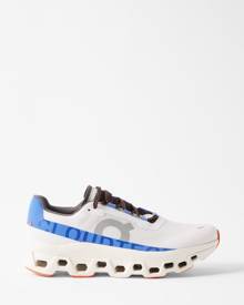On - Cloudmonster Mesh Running Trainers - Mens - White Blue