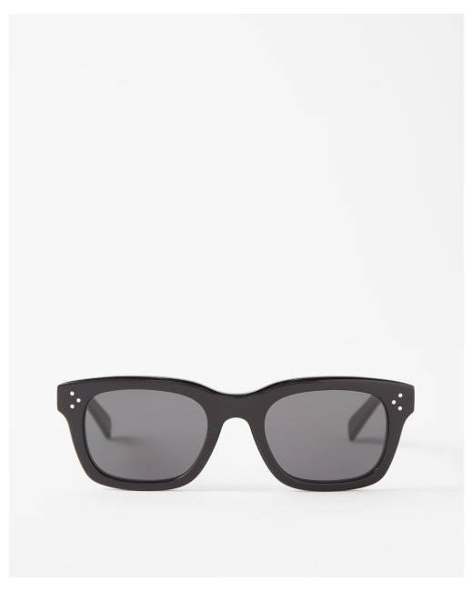 Celine - Celine 3 Dot Cl40267u Classic Black Sunglasses on Designer Wardrobe