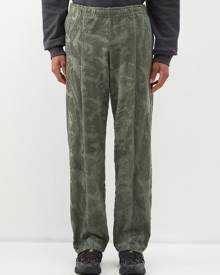 Affxwrks - Purge Balance Looped Cotton-jersey Track Pants - Mens - Green