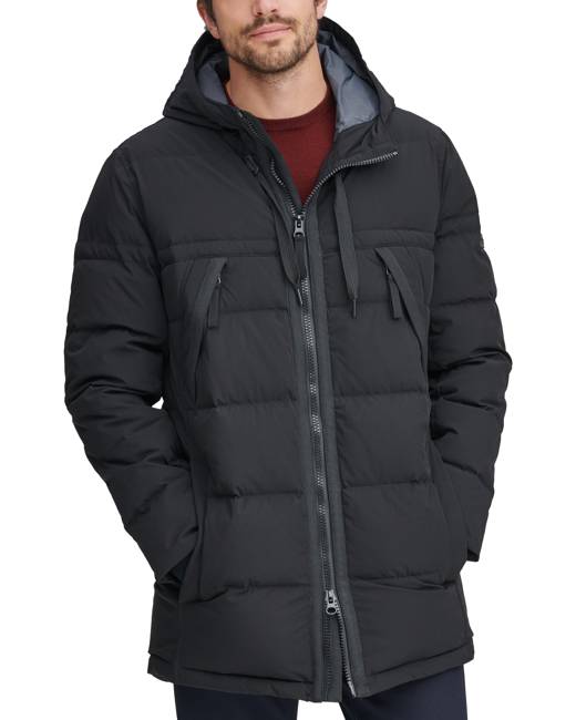 Marc new york men's down outlet puffer jacket with fleece bib