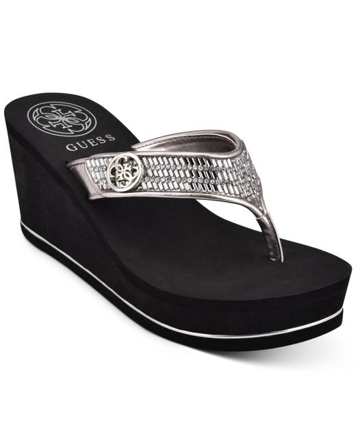 Guess platform outlet wedges