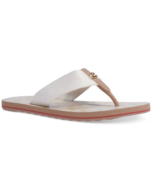 Coach thong flip flops new arrivals