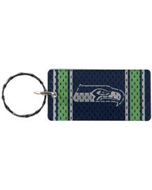 Stockdale Multi Seattle Seahawks Jersey Printed Acrylic Team Color Logo Keychain Stockdale Multi Seattle Seahawks Jersey Printed Acrylic Team Color Logo Keychain