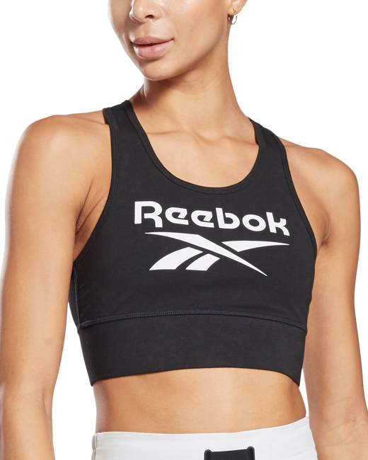 Reebok Women's Seamless Bra Maryna Marl  Reebok women, Sports crop tops, Reebok  sports bra