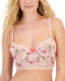 Inc International Concepts Women's Rose Embroidered Bustier, Created for Macy's Inc International Concepts Women's Rose Embroidered Bustier, Created for Macy's