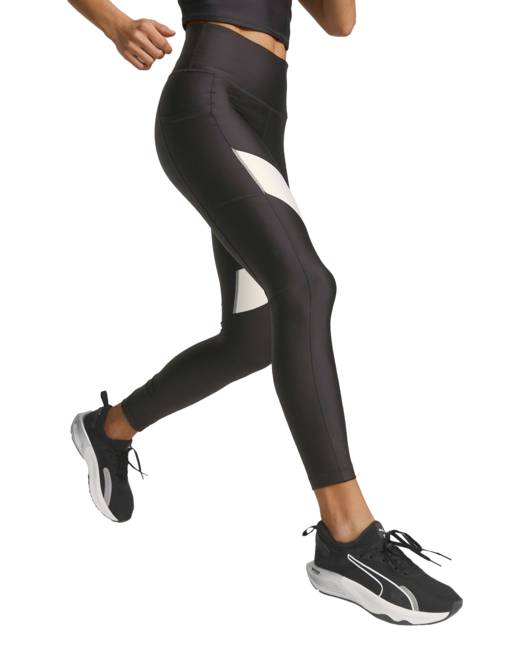 Puma Training Evoknit seamless leggings in mocha bisque