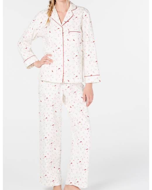 Charter Club Cotton Printed Cropped Pajama Pants, Created for Macy's -  Macy's