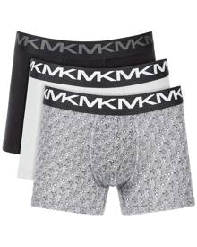 Michael Kors Stretch Factor Cotton Trunk 3 Pack Mens Underwear Blk