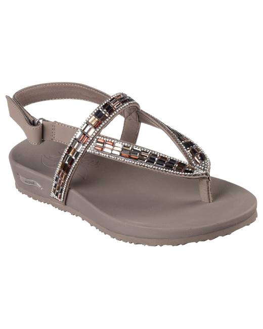 Open toe outlet skechers sandals womens