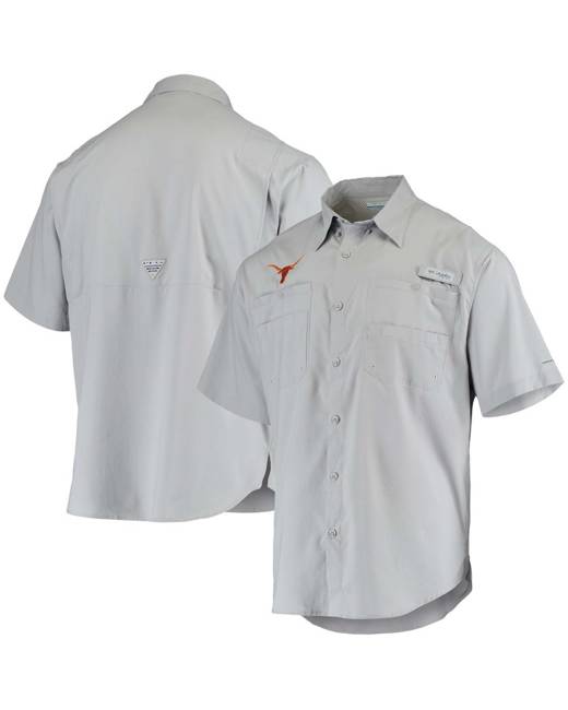 Men's Collegiate PFG Tamiami™ Short Sleeve Shirt - Auburn