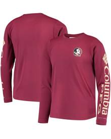 Florida State Seminoles Columbia Terminal Tackle Omni-Shade T-Shirt - Garnet