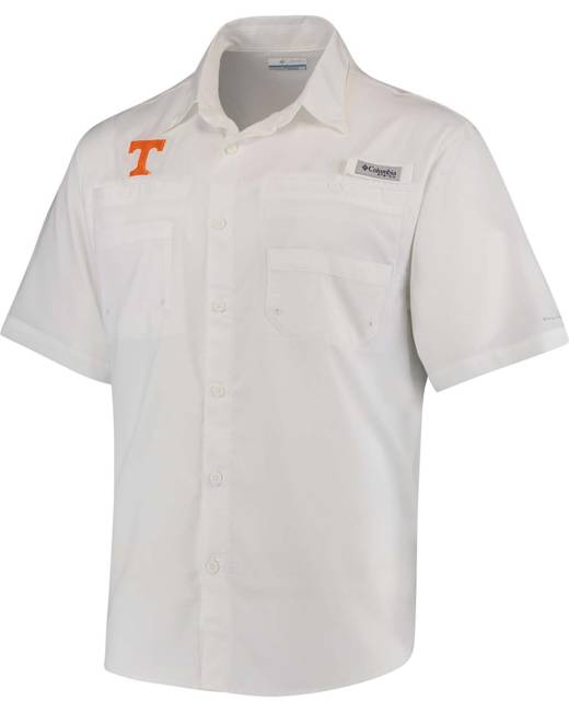 Men's Collegiate PFG Tamiami™ Short Sleeve Shirt - Auburn