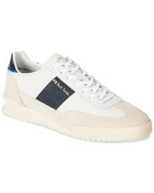 Paul Smith Men's Dover Mixed Leather Low-Top Sneaker Men's Shoes