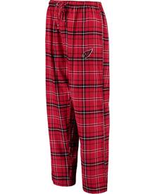 Concepts Sport Men's Cardinal Arizona Cardinals Ultimate Plaid Flannel Pajama Pants