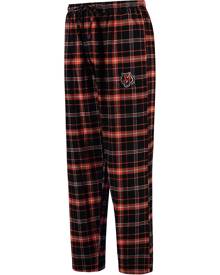 Concepts Sport Men's Black Cincinnati Bengals Ultimate Plaid Flannel Pajama Pants