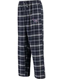 Concepts Sport Men's Navy Tennessee Titans Ultimate Plaid Flannel Pajama Pants