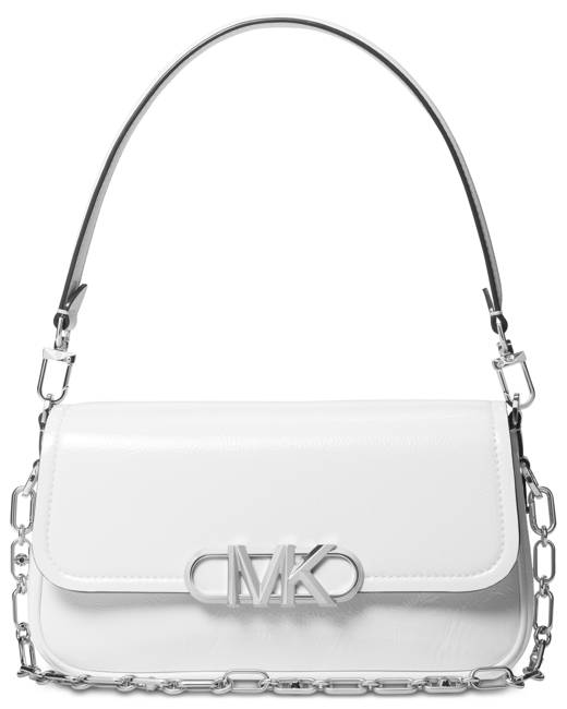 Michael Kors Jet Set Small Double Flap Envelope Leather Crossbody - Macy's