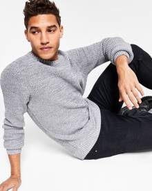 I.N.C. International Concepts INC International Concepts Men's Cashmere  Mixed-Stitch Turtleneck Sweater, Created for Macy's - Macy's