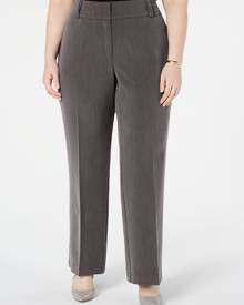 Alfani Plus Size Printed Tummy-Control Pants, Created for Macy's