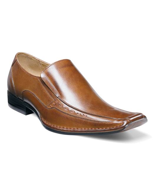 white mens slip on dress shoes