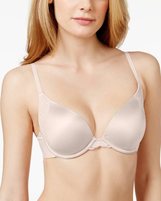 White Women's Half Cup Bras - Clothing