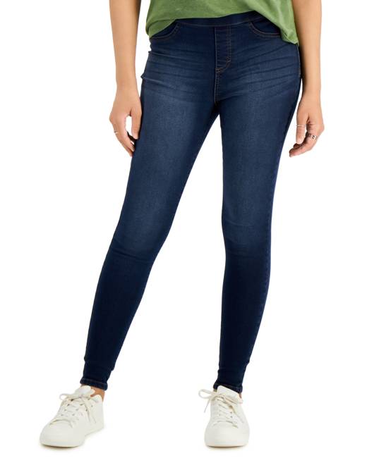 Style & Co Women's Embroidered High-Rise Cuffed Capri Jeans