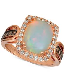 Le Vian Opal (2 ct. t.w.) & Diamond (1/2 ct. t.w.) Ring in 14k Rose Gold Le Vian Opal (2 ct. t.w.) & Diamond (1/2 ct. t.w.) Ring in 14k Rose Gold