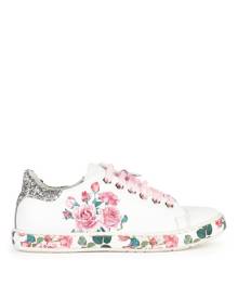 Monnalisa Flower-printed sneakers
