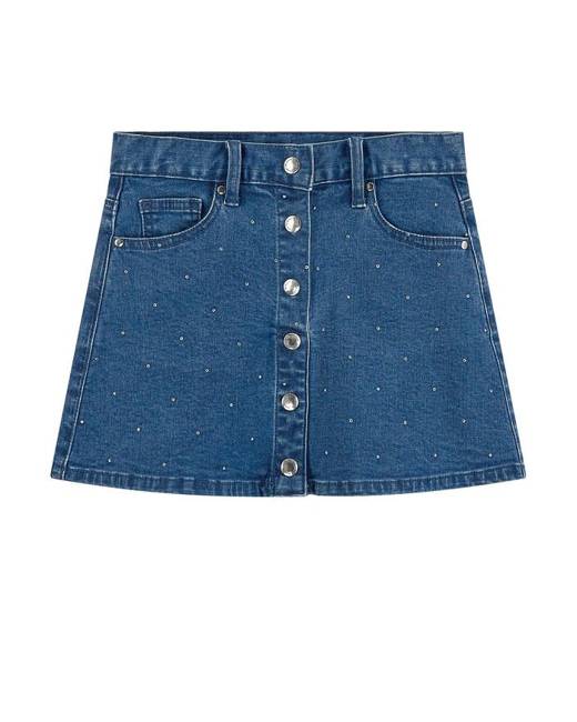 discount 88% KIDS FASHION Skirts Jean NoName casual skirt Blue 18-24M 