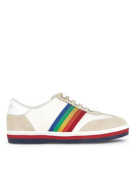 Rainbow 2025 gucci sneakers