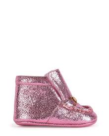 Gucci Boots en cuir métallisé