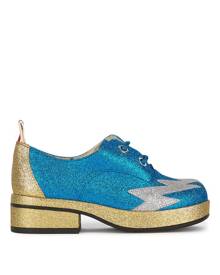 Gucci Sequined derbies with platform soles