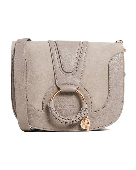 Leather crossbody bag See by Chloé Beige in Leather - 39097024