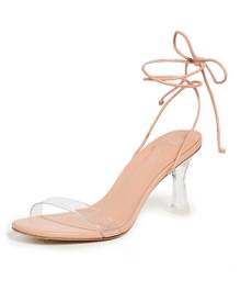 Larroude Gloria Midi Heeled Sandals