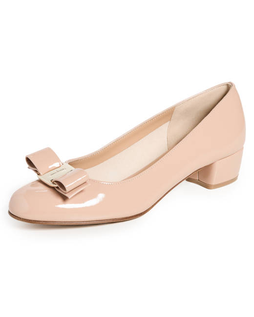 Ferragamo Women's Viva Low Heel Pumps