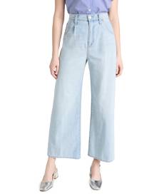 Joe's Jeans The Weightless Pleated Wide Leg Ankle Jeans