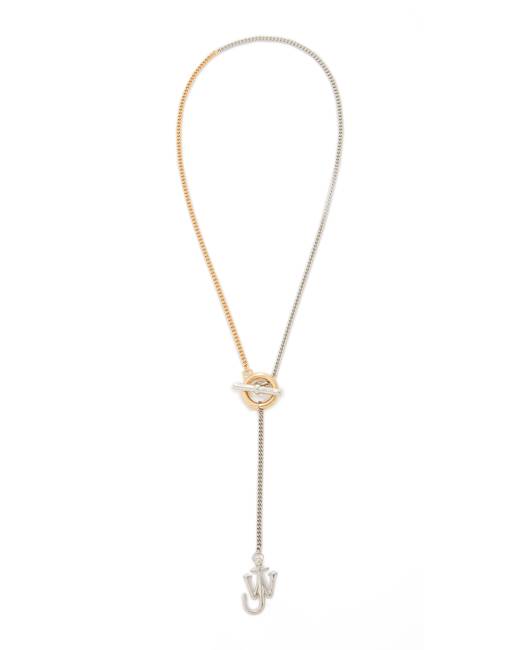 JW Anderson Oversized chain-link Necklace - Silver